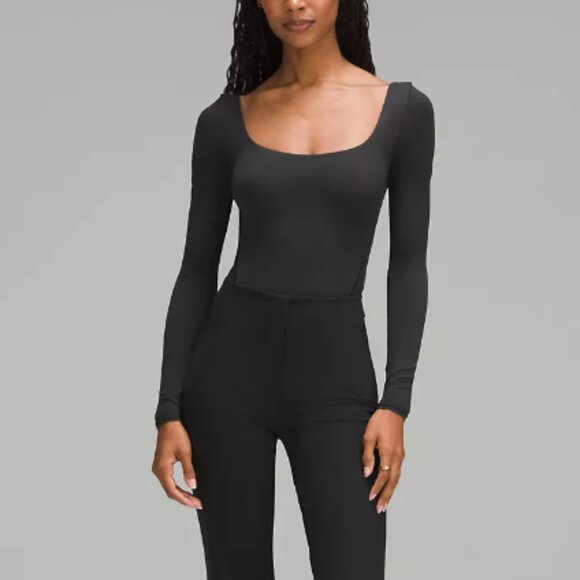 lululemon athletica Tops - NWT Wundermost Ultra-Soft Nulu Square-Neck Long-Sleeve Bodysuit